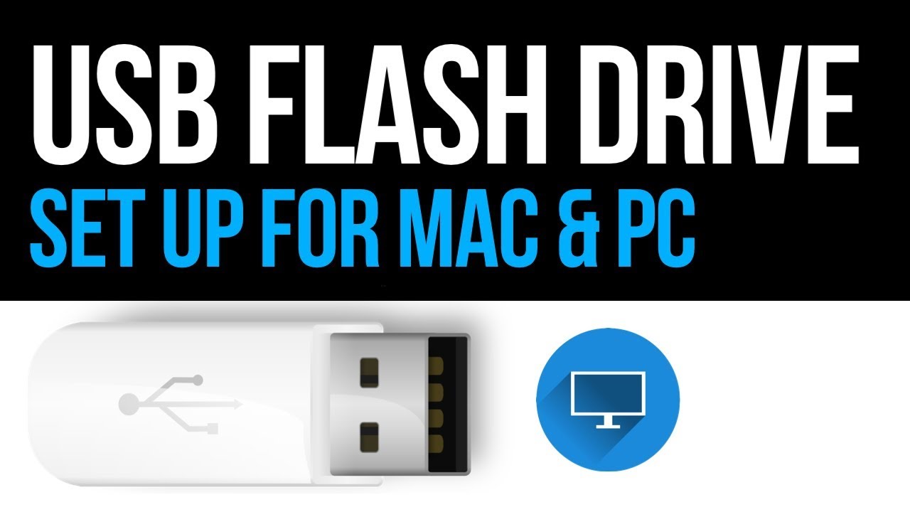 what to format usb drive for both mac and pc